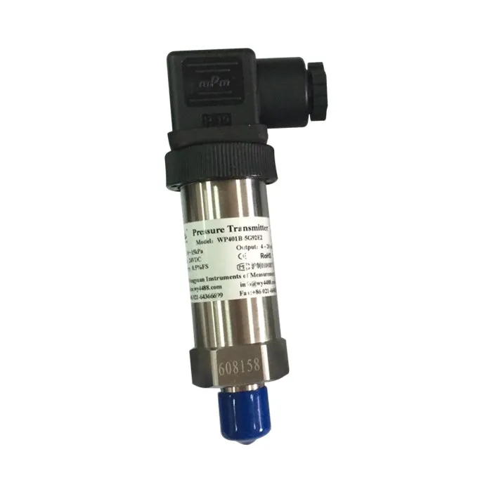 

WP401B 4-20mA 2wires Current loop output Hydraulic water pressure transducer 200MPa, 30000PSI