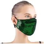 Маска Для Лица Праздничная с блестками хлопковая маска Для Лица маска Для Хэллоуина косплея маска Для Лица женская маска моющаяся дышащая