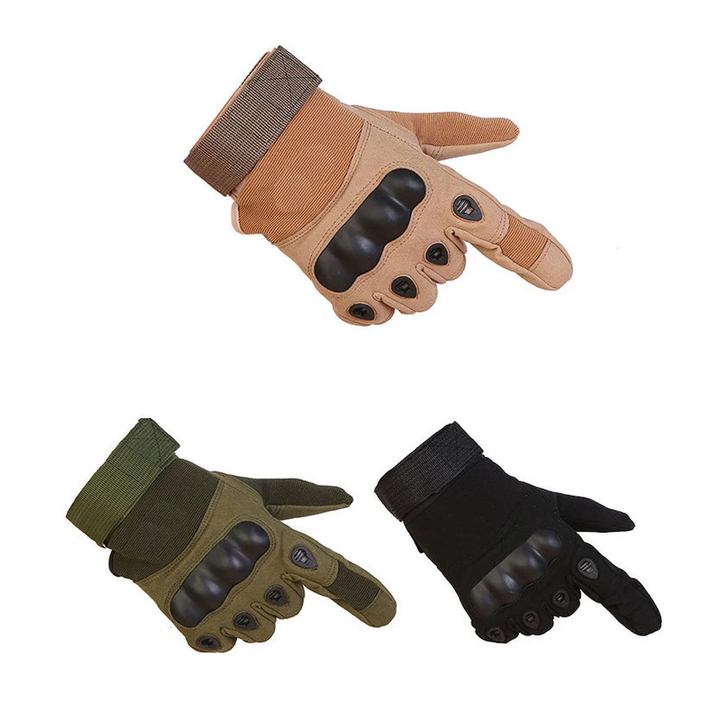

Тактические армейские перчатки с закрытыми пальцами, черные, зеленые, хаки, Нескользящие носимые Военные перчатки для стрельбы, вождения, о...