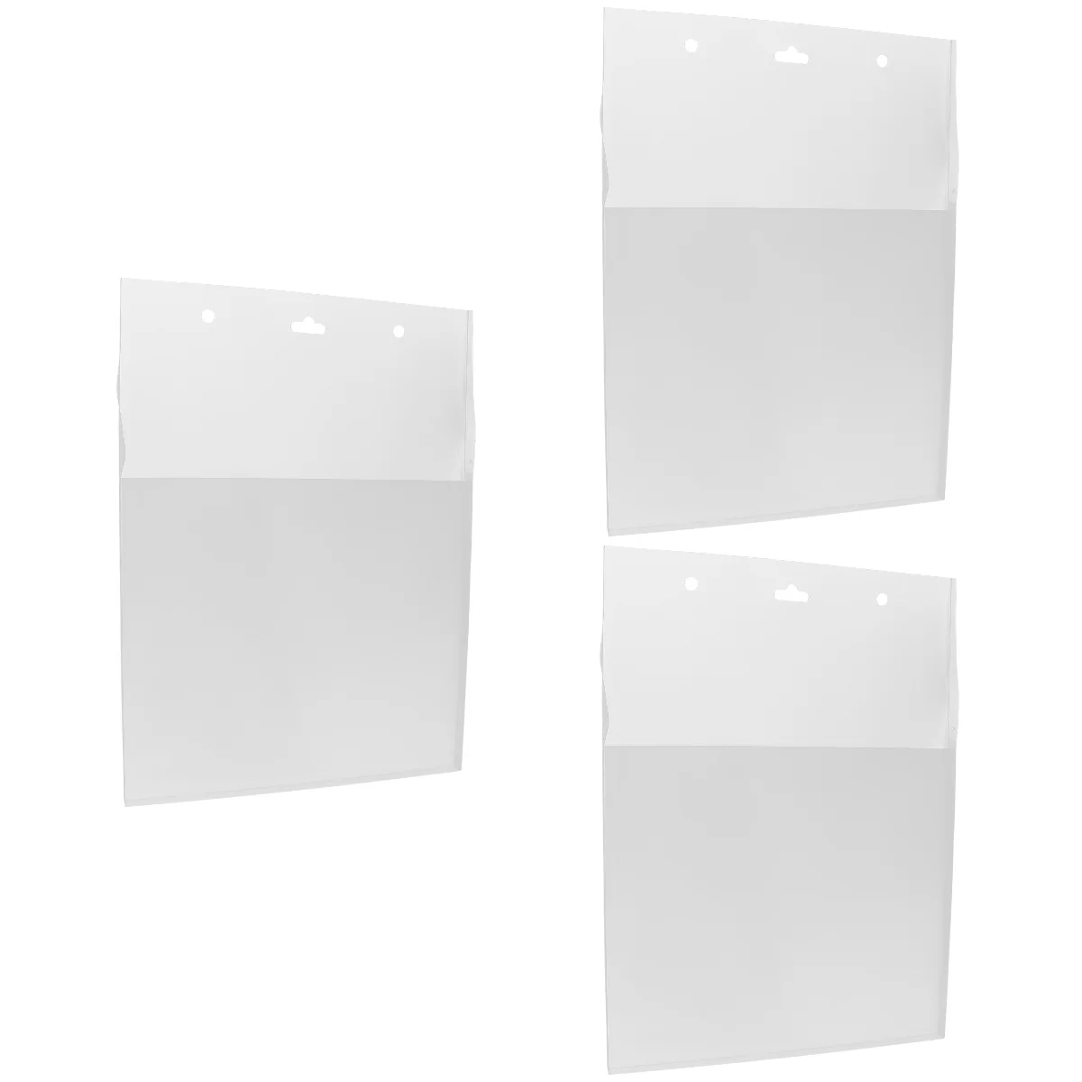 

6 Pcs Hanging Wall File Organizer Magazine Rack Holders Folder Pp Office Folders