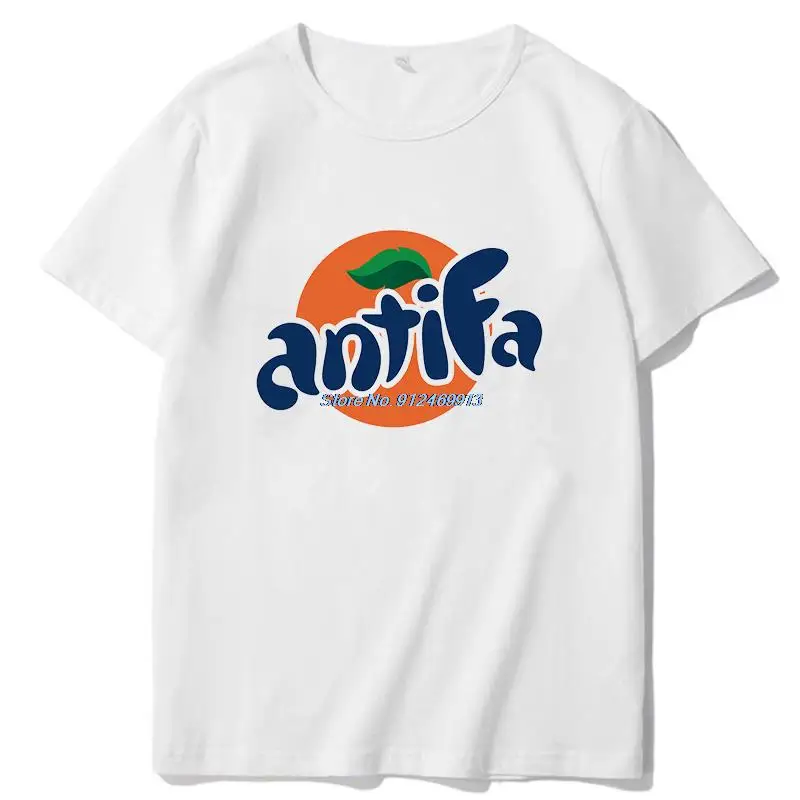 

Antifa graphic t shirts O-neck T-shirt oversize t-shirts Tops Tee Streetwear Harajuku Summer Men's clothing