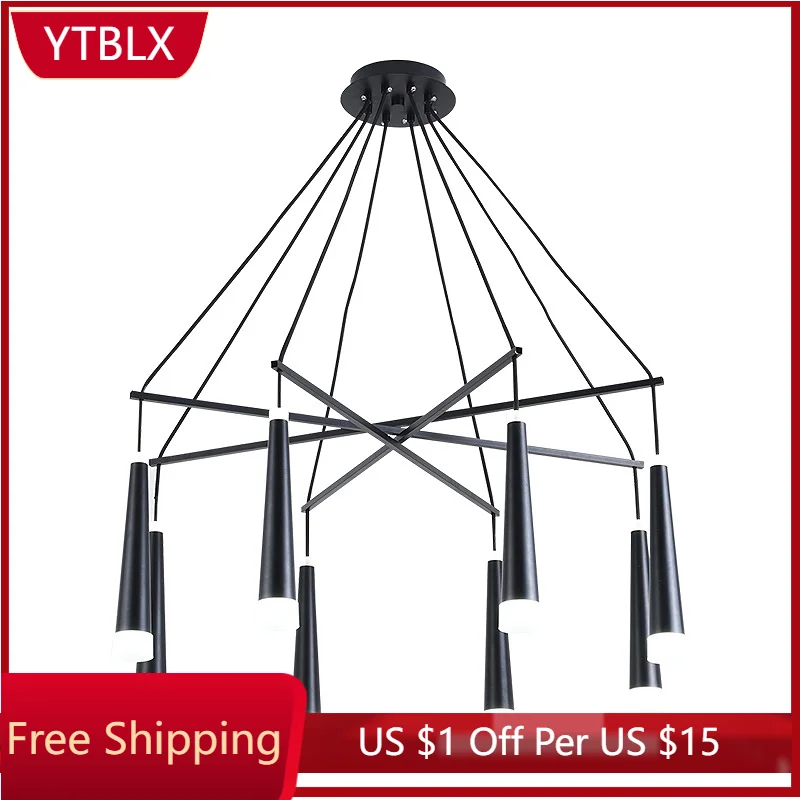 

LukLoy Loft Pendant Light Ceiling Light Fixture Led Chandelier Modern Dining Room Hanging Lights Acrylic Chandelier Pendant Lamp