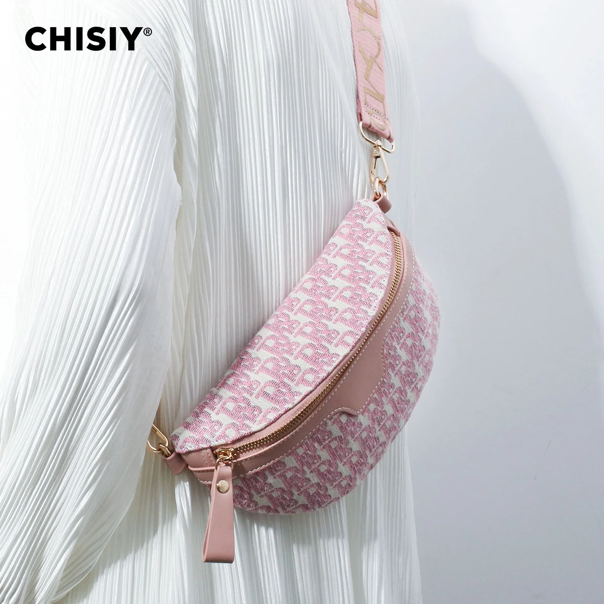 CHISIY Оригинальная Мини-сумка На Слинге Ручной Работы С Красочными Застежками Для