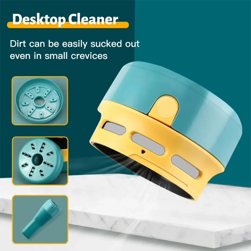 

Cute Desktop Vacuum Cleaner Mini Vacuum Cleaner Corner Desk Table Dust Vacuum Cleaner For Car Keyboard cleaner