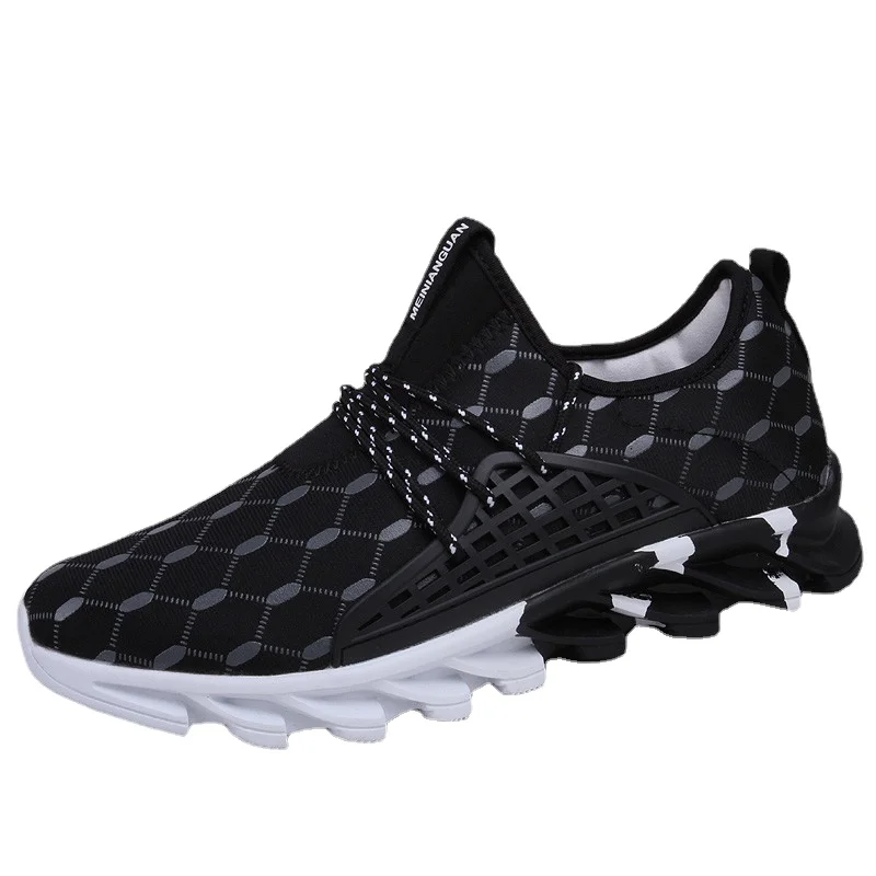 

2022 new Men Sneakers Fashion Walking Shoes Rhomboid Comforty Leisure Jogging Shoes Breathable Footwear Size 39-47