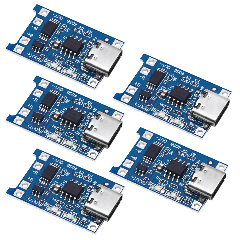 100 шт. 5 в Micro USB 1A TP4056 18650 литиевая батарея зарядная плата с защитным зарядным