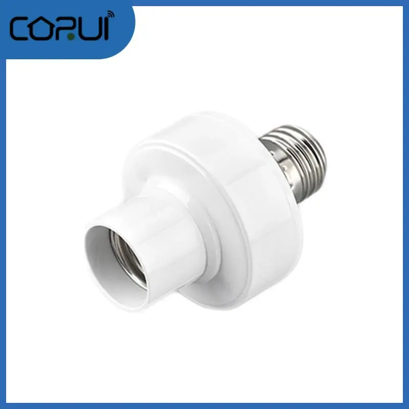 

Smart Home Wifi E27 Bulb Base Wireless Lamp Holder Remote Contro Smart Light Bulb Adapter Work With Alexa Google Home Alice Tuya