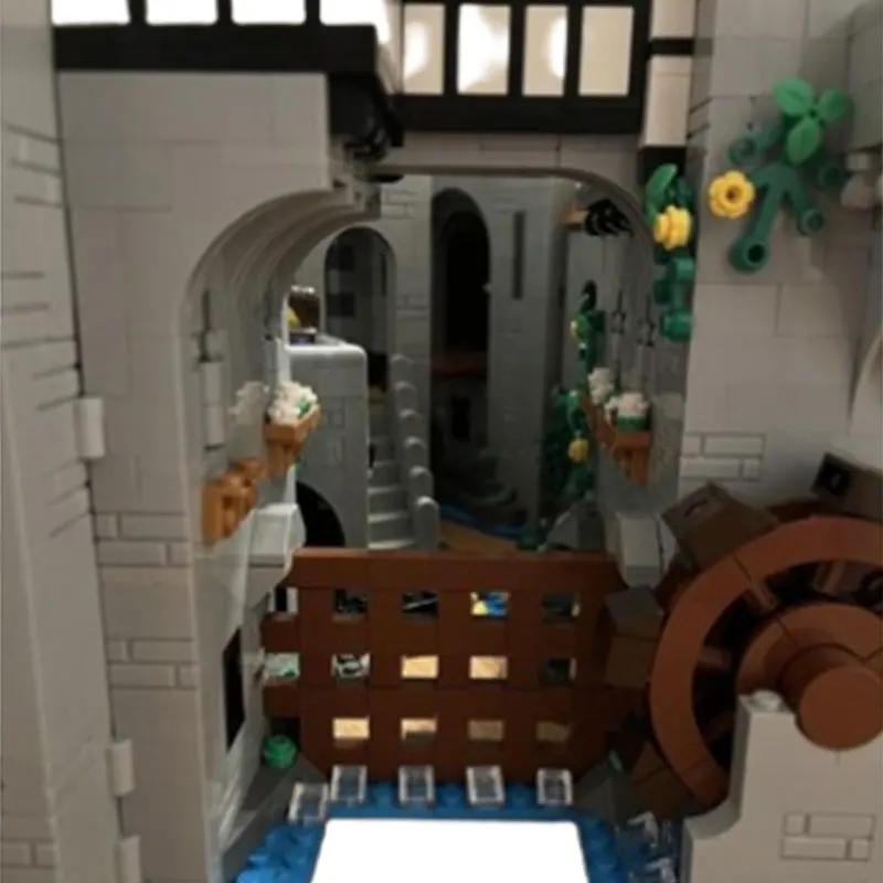 Строительные блоки Spot MOC-129180 серии Замок архитектура креативные детские игрушки