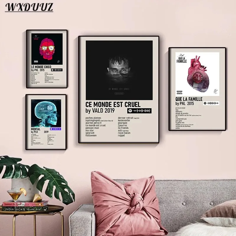 Sneazzy Vald 1995 Caballero Хип-хоп Рок Постер Холст С Принтом Без Рамы Абстрактный