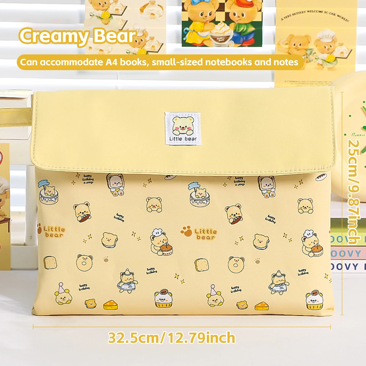 

Папка для файлов А4 тканевая