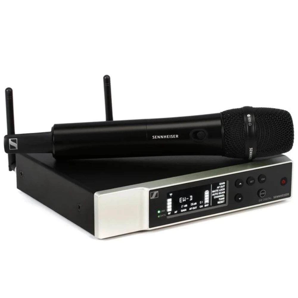 

Sennheiser EW-D 835-S Wireless Handheld Microphone System (R1-R6) (R4-R9)(Q1-Q6)