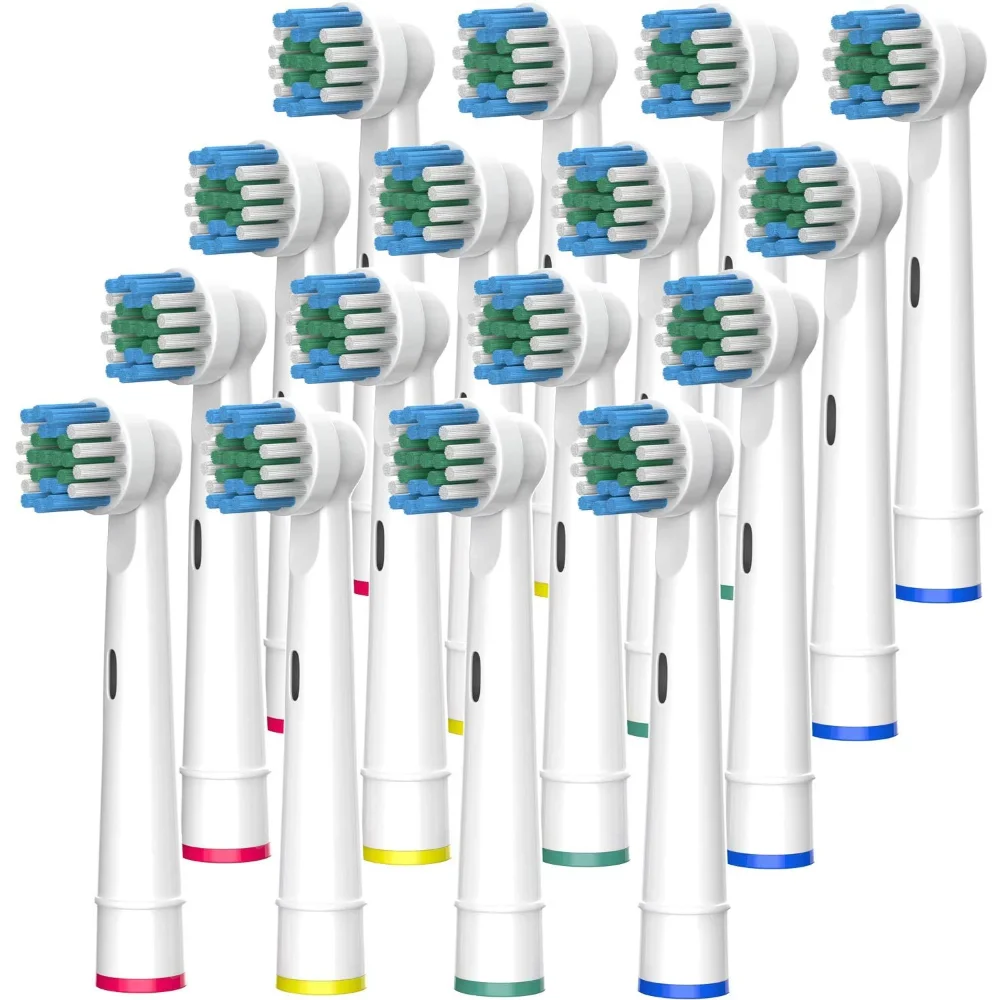 Electric Toothbrush Replacement Head 8/16 Pack / Compatible Oral B Brush Head, Braun Replacement Brush Head