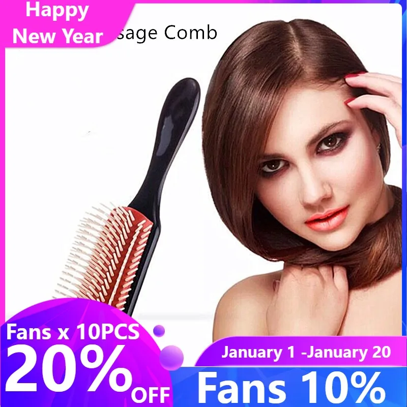 

Новая модная щетка для укладки волос, пшеничная солома, подтягивающая искусственную парикмахерскую прямую вьющаяся расческа для волос, щет...