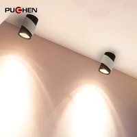 puchen surface mounted led downlight two tone bedroom kitchen spotlight living room study home decoration fixtures lighting