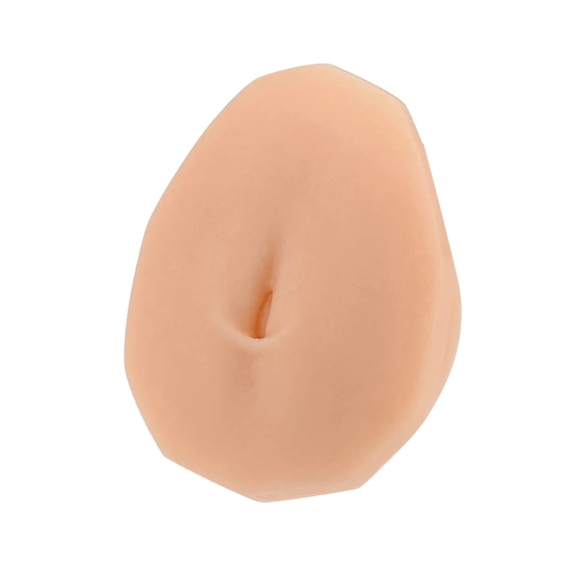 

Silicone Model Tattoo Puncture Practice Simulation Human Body Part Display Navel Piercing Jewelry