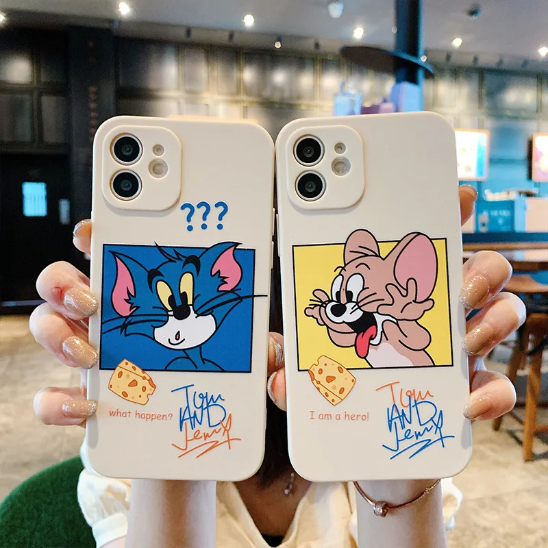 

Tpu Phone Case For Iphone 6 6S 7P 8P X Xr Xs Max 11 12 13 Plus Mini Pro Fully Frosted Soft Shell Silixca Gel Smart Cartoon Cover