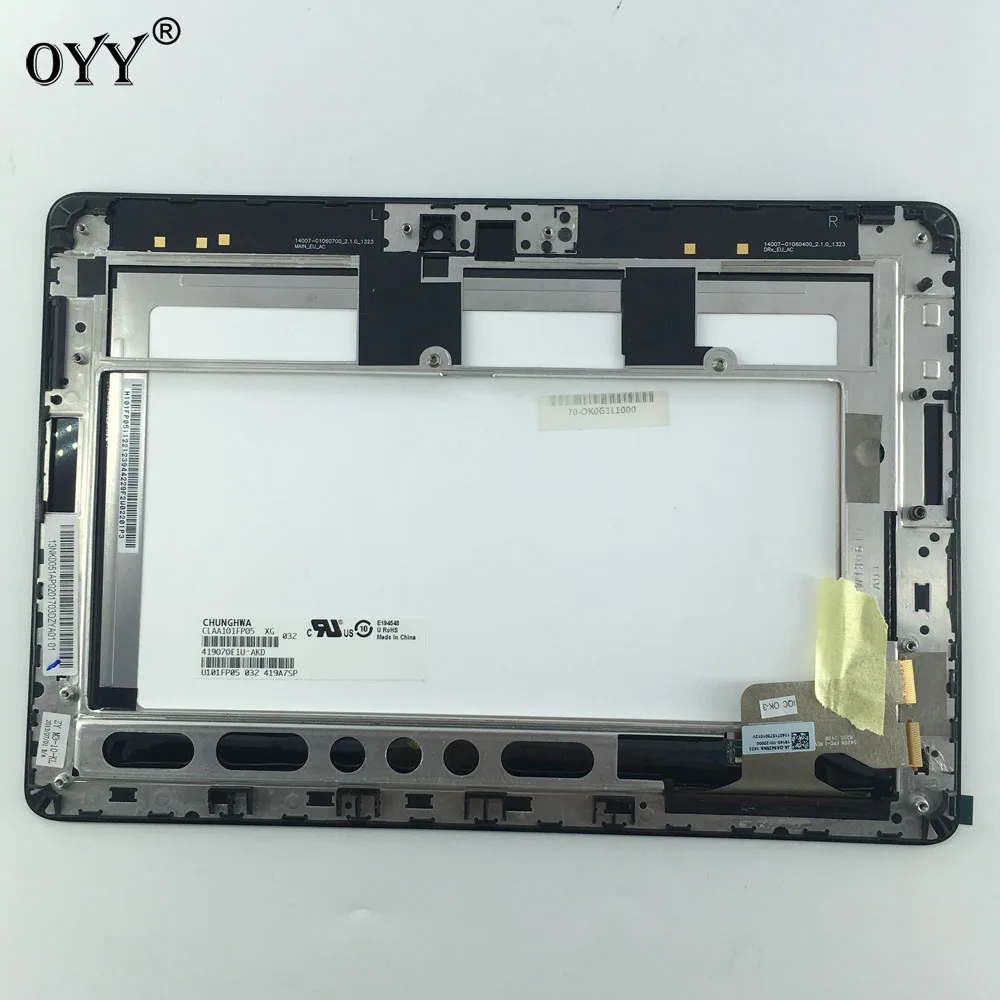 

LCD Display Panel Screen Monitor Touch Screen Digitizer Glass Assembly with frame for ASUS MeMO ME302 ME302KL K005 5425N