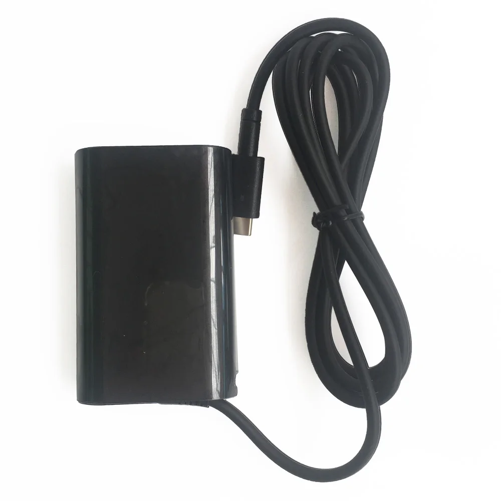 Оригинальное зарядное устройство для ноутбука типа C DELL XPS 12 9250 13 9350 65 Вт USB адаптер
