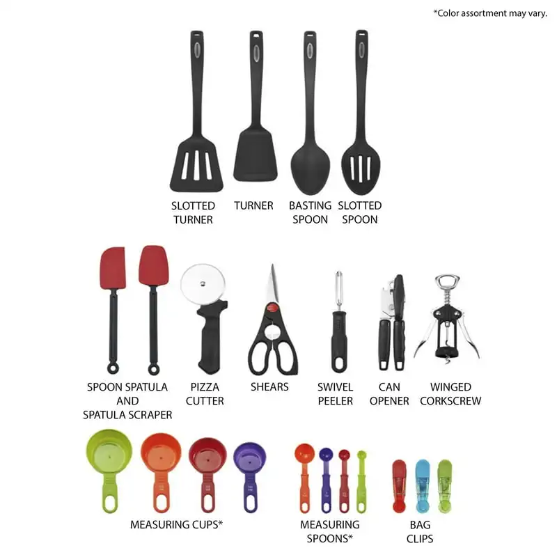 

Essential Kitchen Tool and Gadget Set