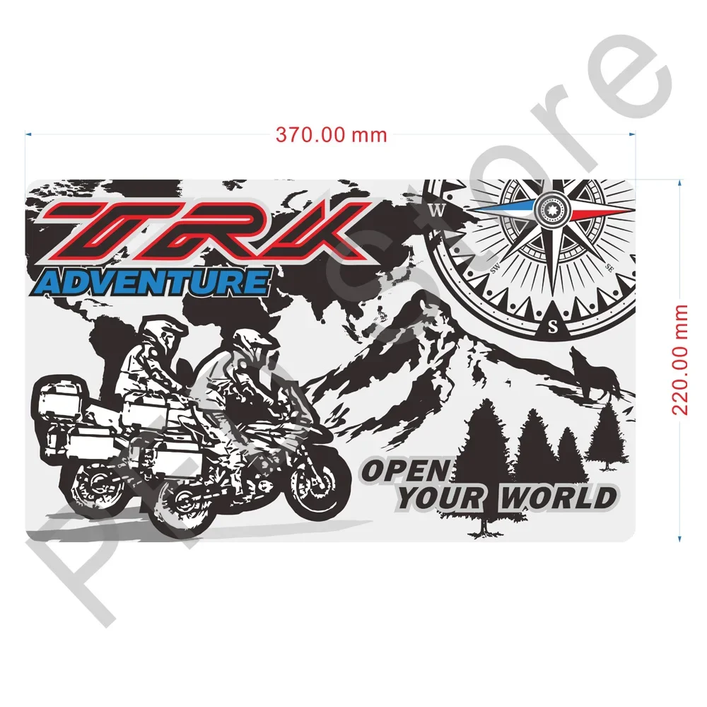 Motorcycle Stickers Decals Tail Top Side Box Cases Panniers Luggage Aluminium For Benelli TRK502 TRK 502 X TRK521 ADV Adventure