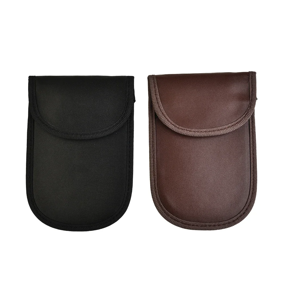 Полиуретановый кожаный чехол для блокировки RFID-сигнала сумка противоугонный