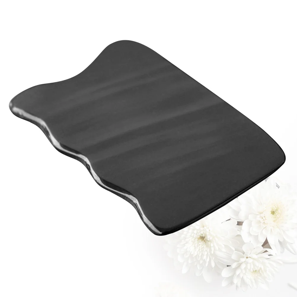 

Board Tool Guasha Scrapping Scrapingfacial Natural Horn Plate Face Massagespa Jade
