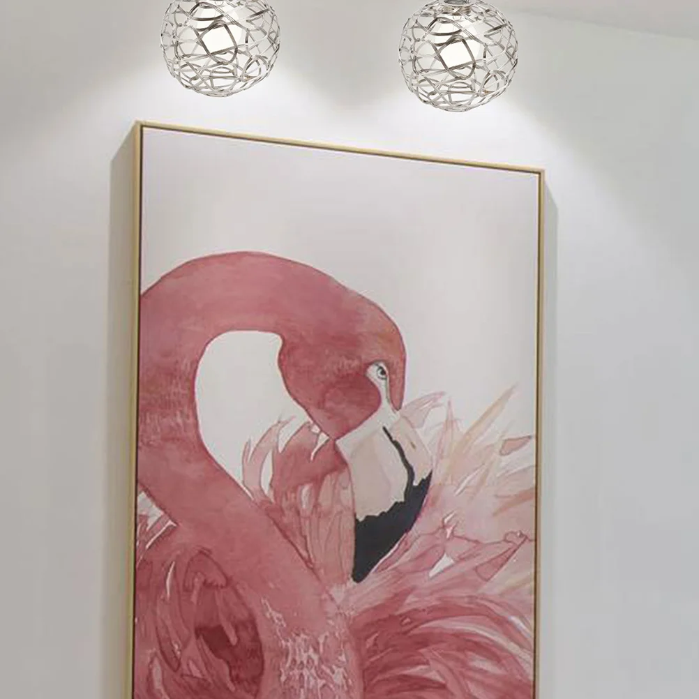 1 шт. абажур из кованого железа винтажный подвесной светильник шикарный декор