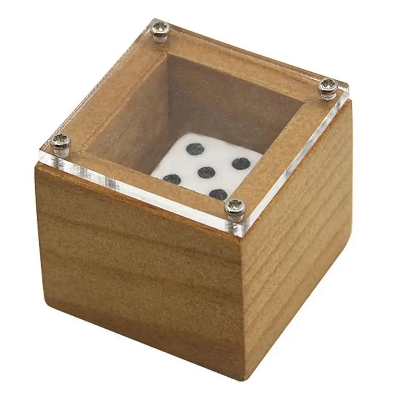 

Magic Dice Box Magic Trick Box Dice Toys Dice In A Box Magic Trick Classic Toys For Magic Show Enthusiast Funny Magic