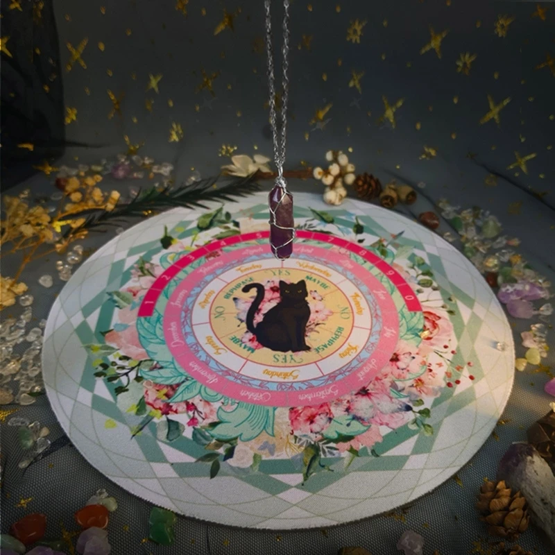 Резиновые астрологические маятники коврик для исцеления камня генераторы