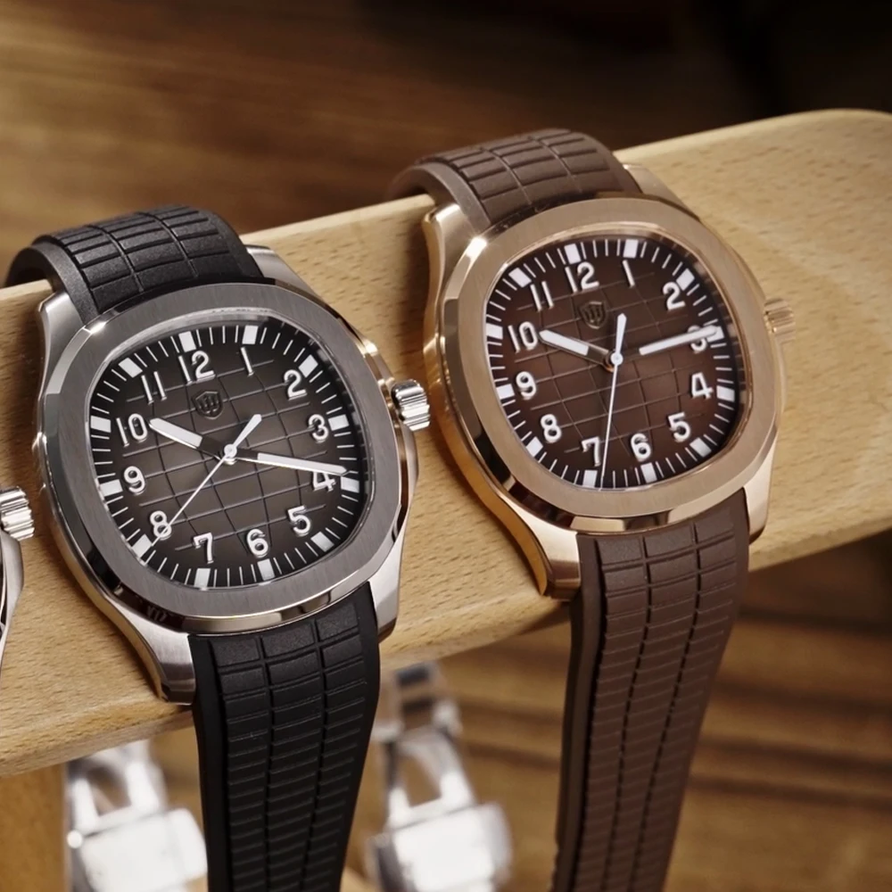 Фото Часы Watchdives WD008 VH31 с кварцевым механизмом, сапфировым стеклом, водонепроницаемые, с суперлюминователем BGW9, из нержавеющей стали, мужские. №2