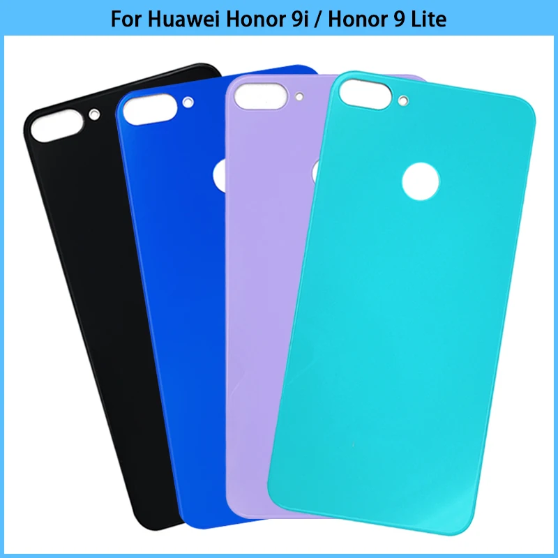 Новинка для Huawei Honor 9i Honor9i задняя крышка батарейного отсека стеклянная панель 9 Lite