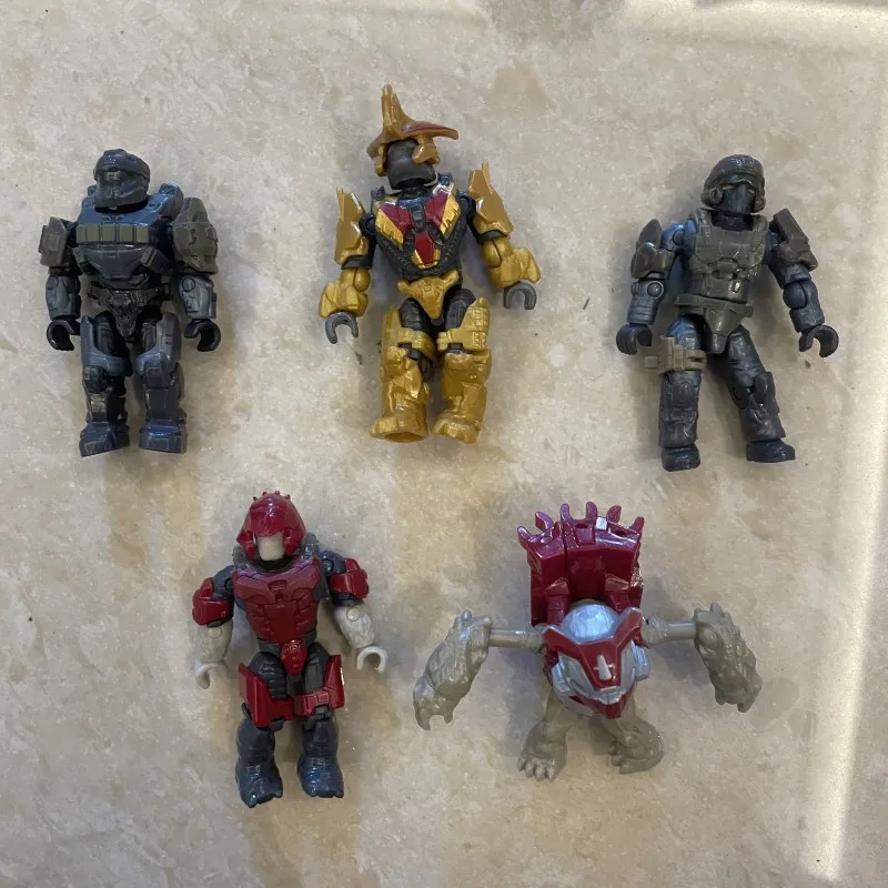 

Mega Construx HALO Marine Spartan BRUTE grunt 5 figures from Banished Garrison