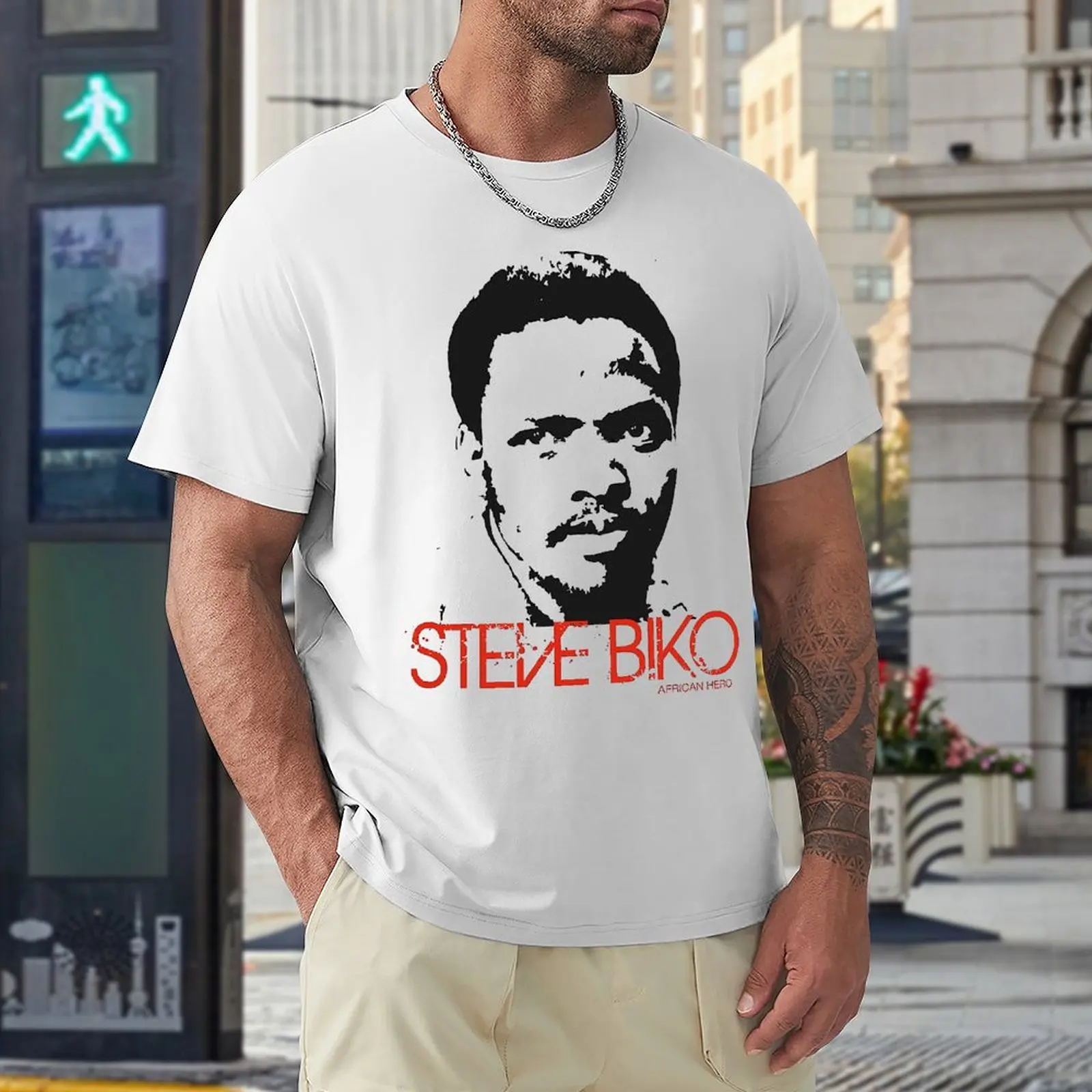 

Steve Biko - Afrian Premium T-shirts Vintage Fitness USA Size