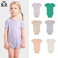 modamama 2022 summer baby rompers cotton pit strip rompers new baby cotton bodysuit baby short sleeved jumpsuits for newborn