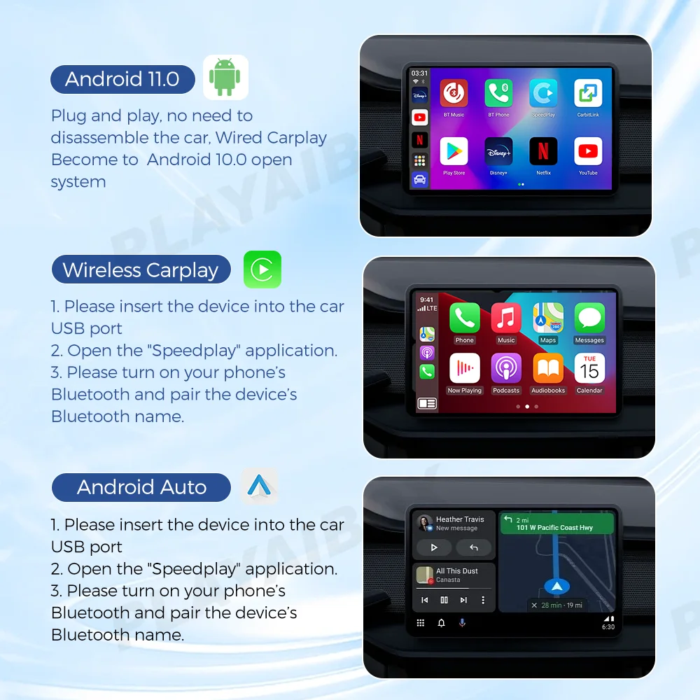 Беспроводной Адаптер Carplay Ai Box Android Auto