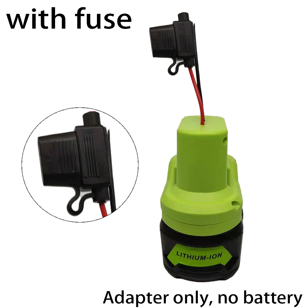 

DIY Lithium-Ion Battery Adapter Converter Power Connector For Ryobi One+ 18V Li-Ion Batteries