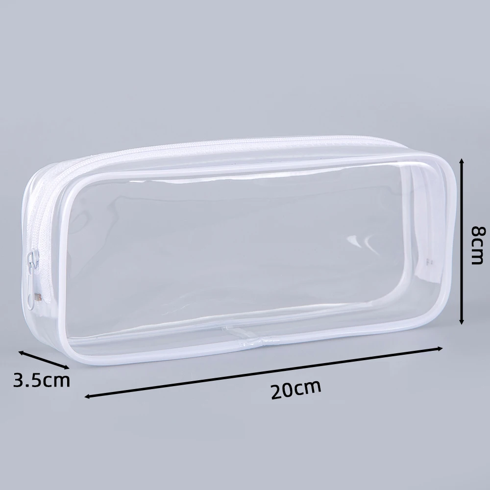 

Прозрачная водонепроницаемая косметичка из ПВХ