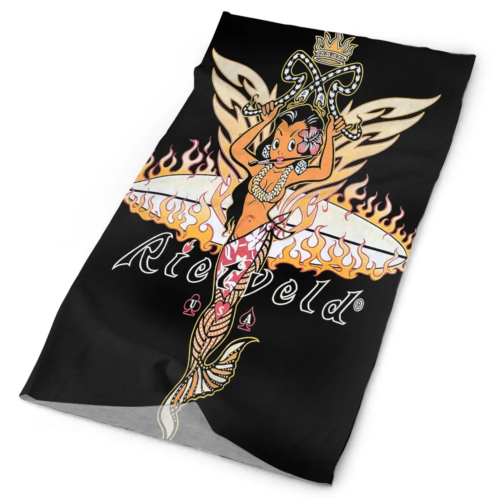 

Rietveld Lady Luck All Men's Bandana Balaclava Woman Bandana Ski Buff Mask Multicam Winter Fishing Mask Tourism Scarf Bandanas