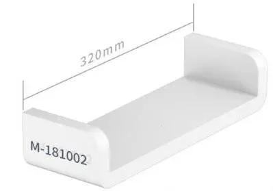 

Пластиковая настенная полка для ванной комнаты