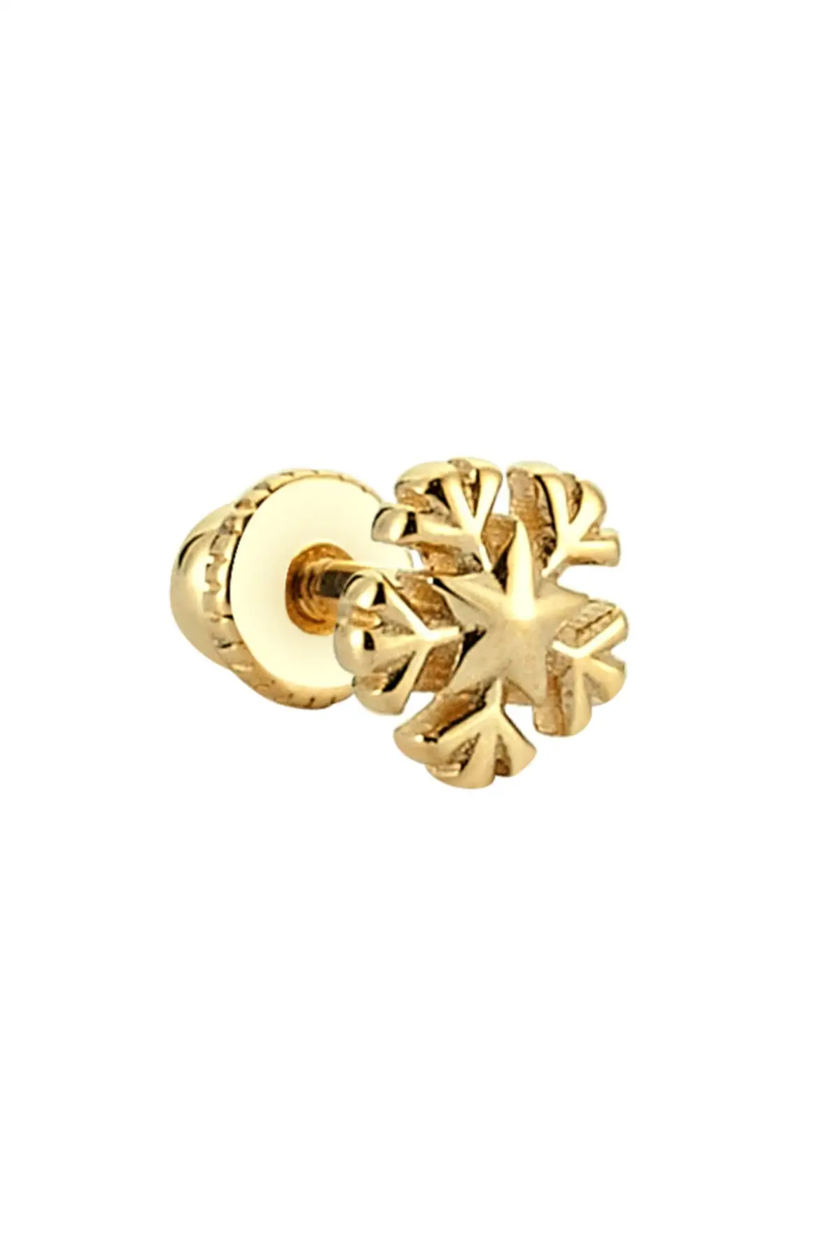 

Snowflake Gold Helix Piercing