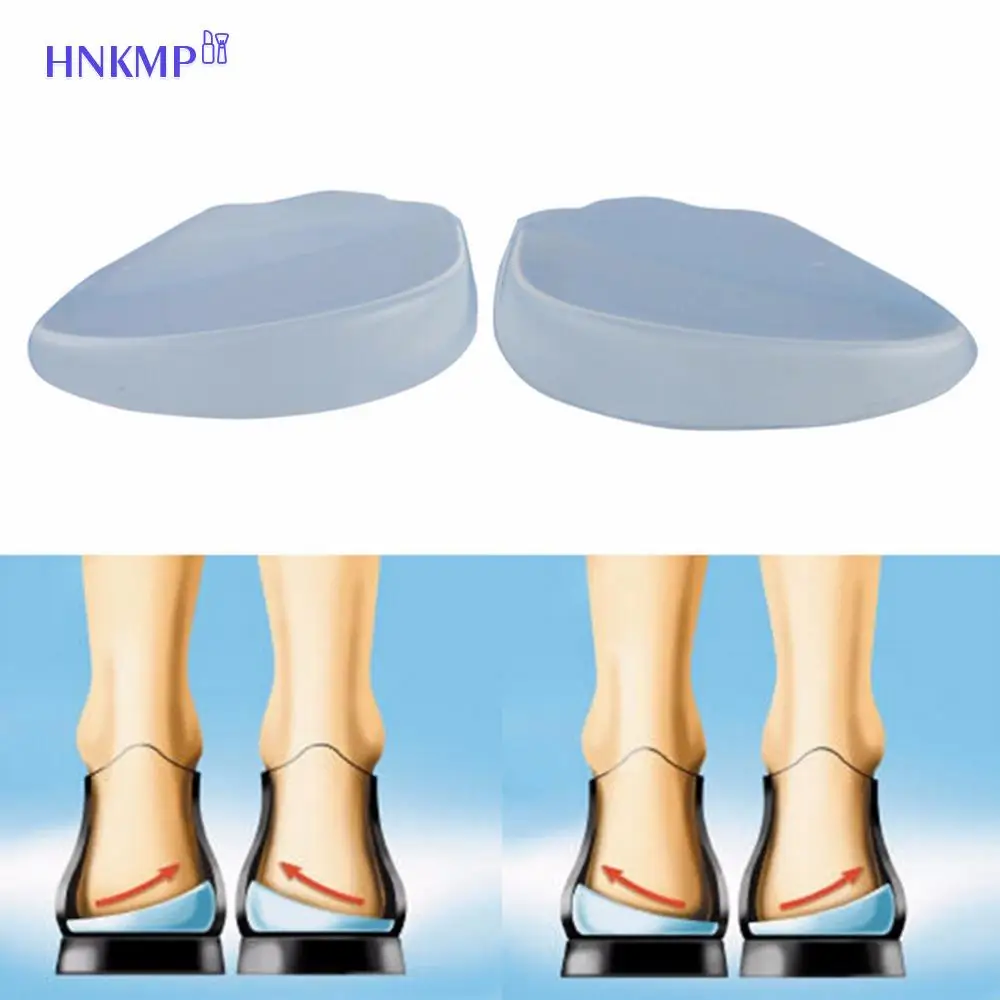 

Hot 1Pair Silicone Support pad for High Heels Flat Feet Orthotics Orthopedic Insoles Corrector for Shoes Woman Feet Care