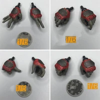 in stock 16 superhero series deadpool different hand changeable models with connector 2pcsset fit 12 action figure collect