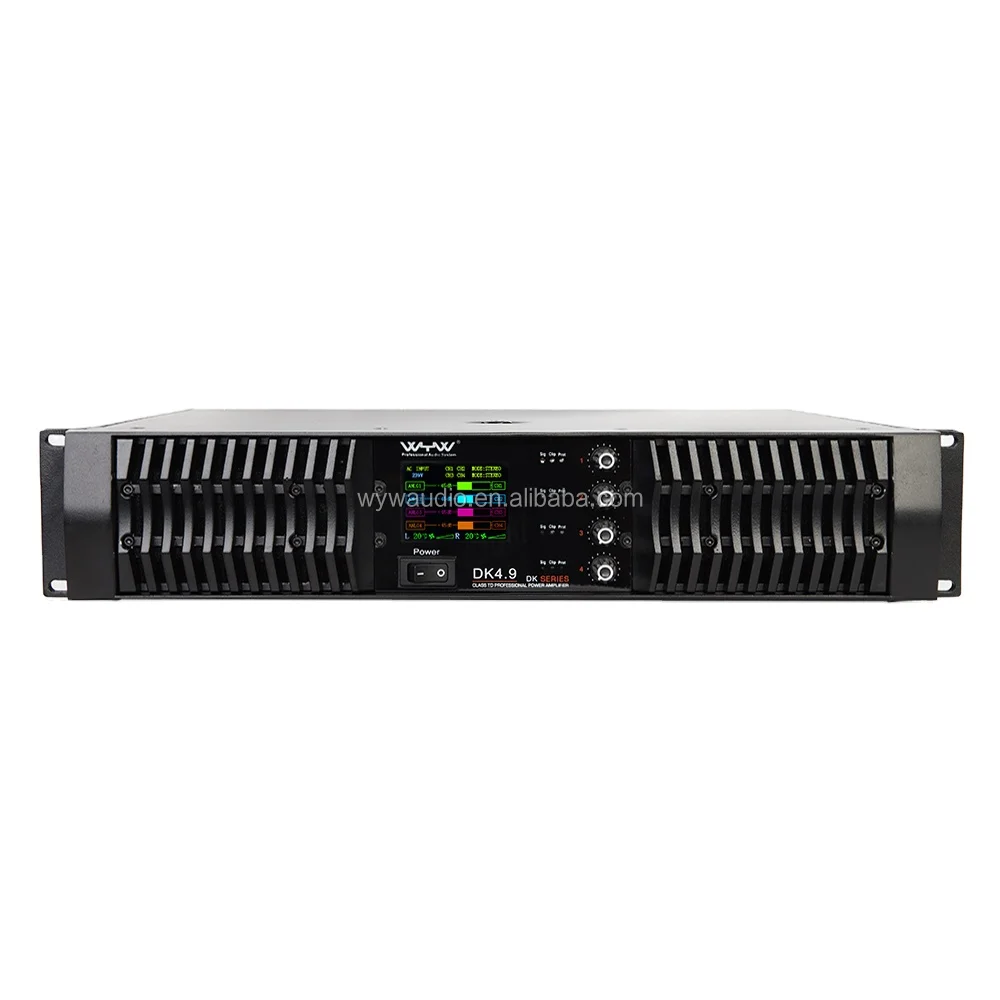 Class TD 4 channels 850watts high professional power amplifier