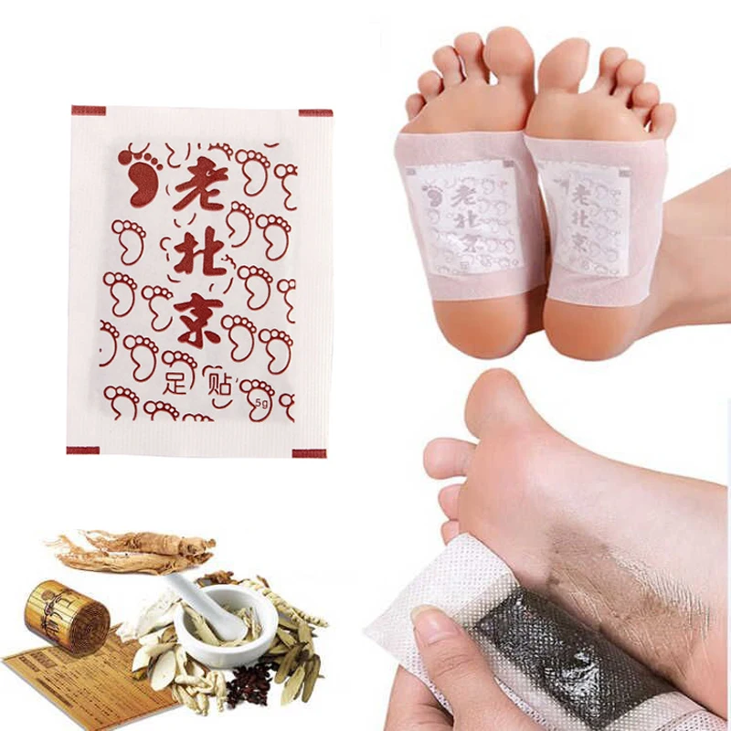 

10/16PCS Detox Foot Patches Sticker Detox Foot Pads Slimming Lose Weight Body Care Health Adhesive Pad Toxin Cleaning Foot Patch