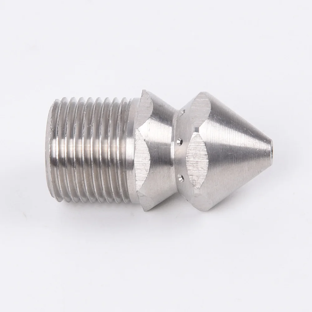 Насадка для выемки канализационных труб 1 переднее отверстие 8 задних отверстий