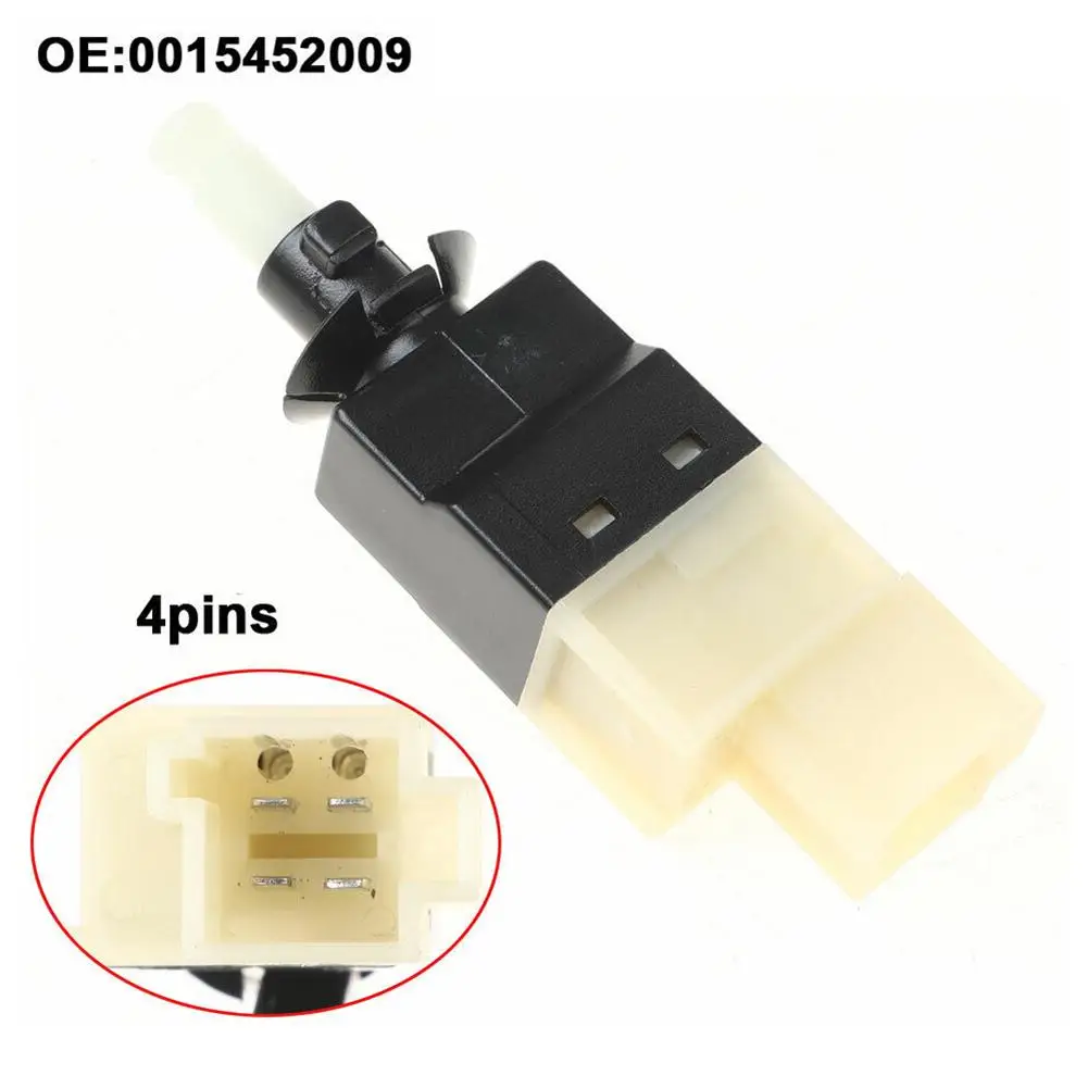 

Stop Light Switch Brake Light Switch For Mercedes-Benz ML320 ML430 Switch 0015452009 0015458709 4 Pin Connector