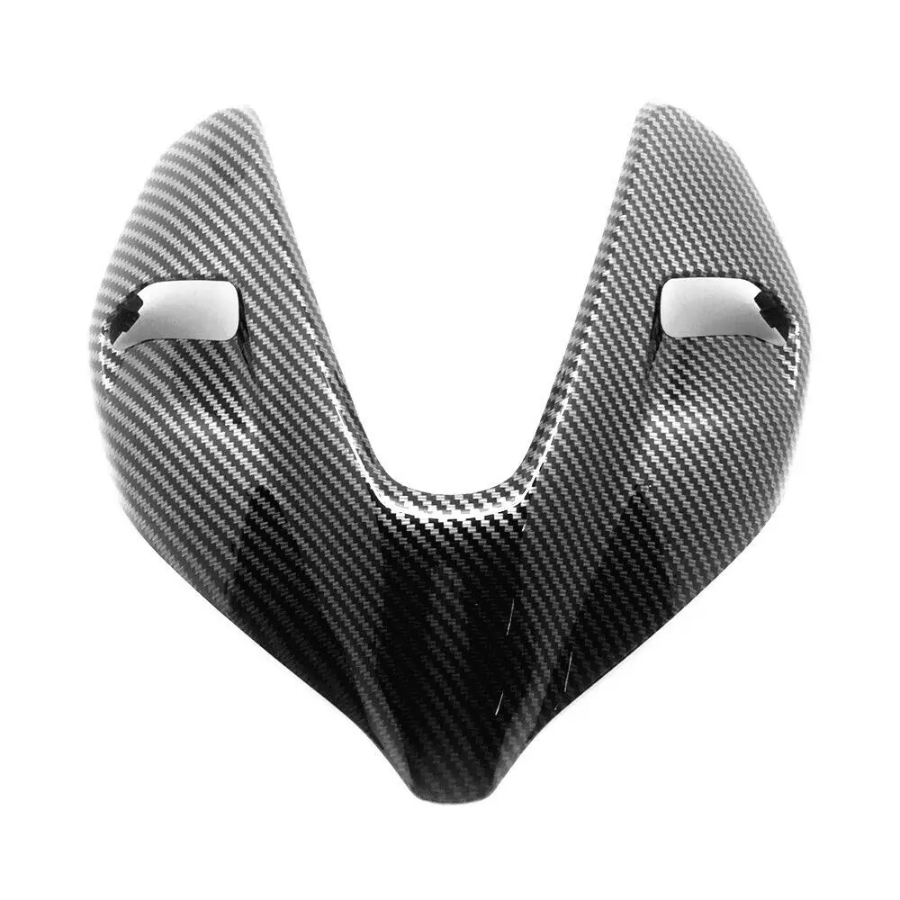 

Motorcycle Accessories Hydro Dipped Carbon Fiber Finish Front Upper Headlight Air Intake Fairing For DUCATI Streetfighter V4/S