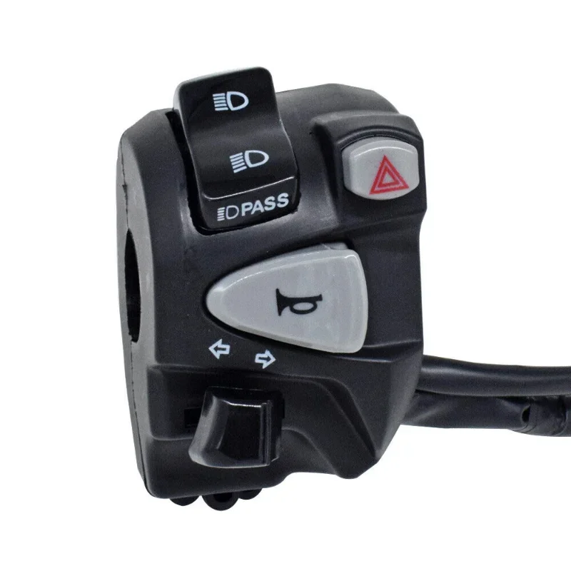 

Переключатель для Руля Мотоцикла 7/8 дюйма, для сигнала поворота, ближнего/дальнего света