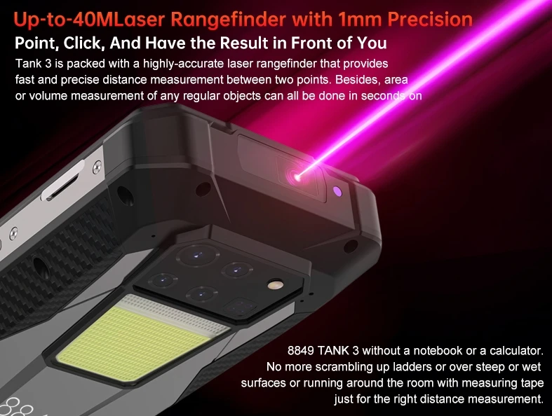 8849 TANK 3 CPU Dimensity 8200 [5G] 23800 мАч 5 5-дюймовый большой экран 16 ГБ + 6 79 смартфон с тремя