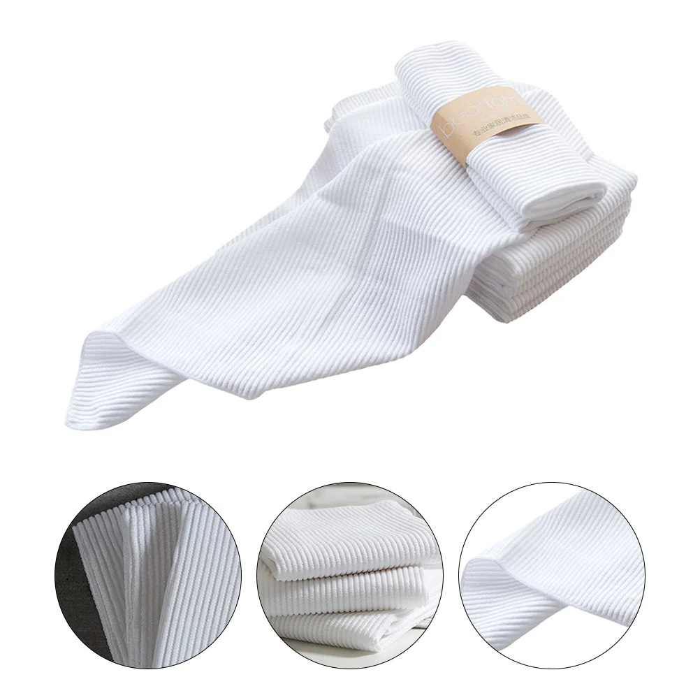 

Dish Cleaning Kitchen Towel Cloth Towels Washing Rags Scouring Cloths Fiber Wipes Pads Scrubber Dishes Absorbent Dishcloths